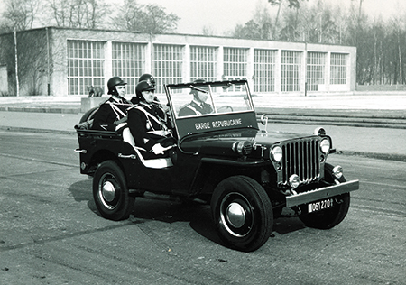 Véhicule d'escorte Berlin 1945