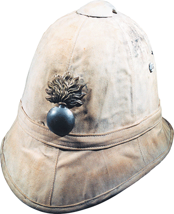 Casque colonial (vers 1880)