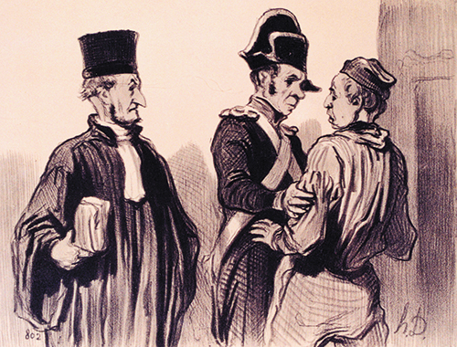 Gendarme et magistrat 1835