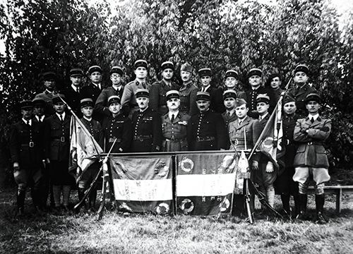 Drapeau et étendards de la gendarmerie (1940)