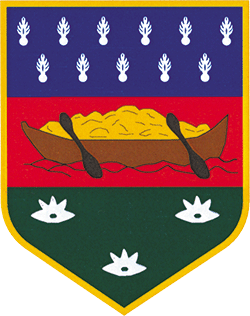 Écu amovible du commandement de gendarmerie de Guyane (2000)