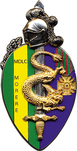 Insigne de la 220e promotion d’élèves gendarmes de l’école de gendarmerie de Montluçon (2000)