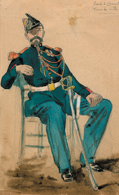 Garde en tenue de ville (1873)