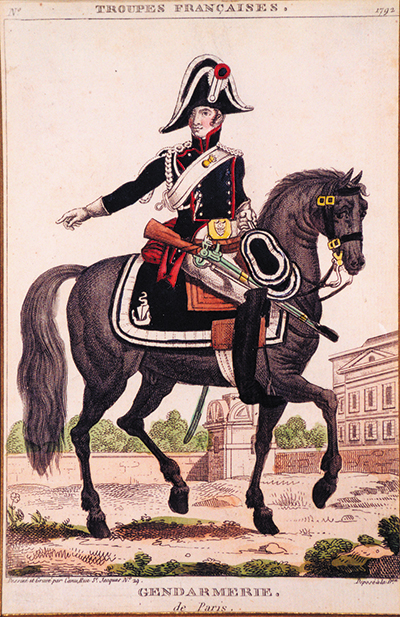 Cavalier gendarme Paris