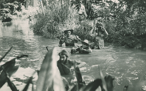Patrouille dans la région de Luong-Thanh Thuan Dien (1950)