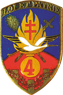Insigne de la 4e légion de Garde républicaine mobile (1938)