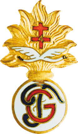 Insigne de peloton frontalier de la 4e légion de Garde républicaine mobile (1938)