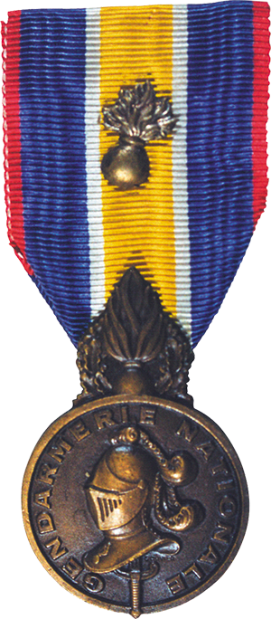 Medaille de la gendarmerie