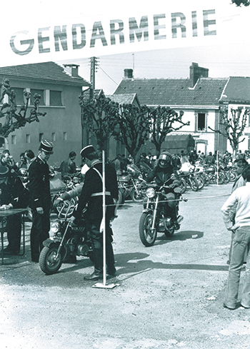 Rallye motocycliste gendarmerie (1978)