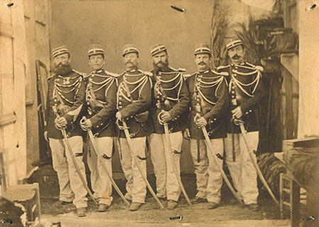 Gendarmes de Tunisie (vers 1885)