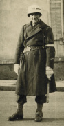 Le gendarme Papelard lors de son séjour en Allemagne