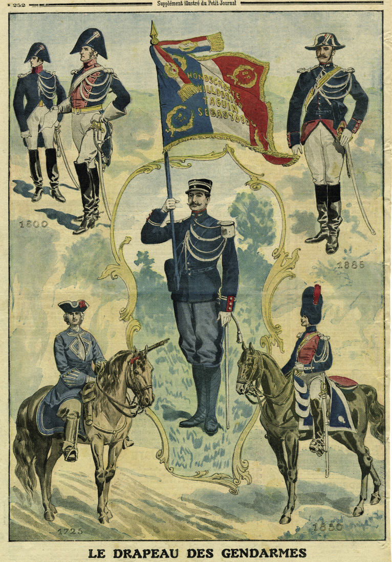 Collection du ministère de la Défense/Service historique/département de la Gendarmerie nationale. © SHD sous réserve de droits réservés aux auteurs et ayant droit