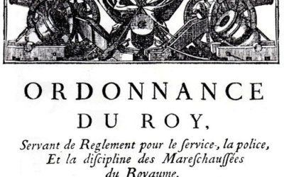 Ordonnance du 1er juillet 1716