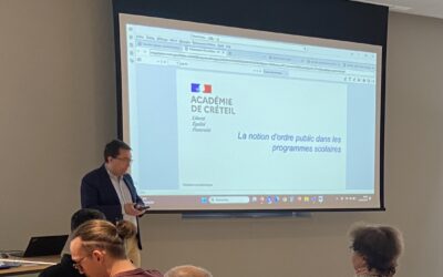 « L’ordre public dans la République » : journée de formation à destination des professeurs d’histoire-géographie-EMC de l’académie de Créteil