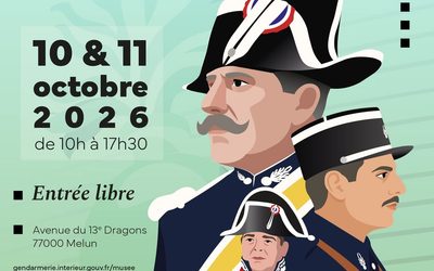 10 et 11 octobre 2027 : La SNHPG-SAMG et le Musée de la Gendarmerie organisent « Mémoire de gendarmes » à Melun
